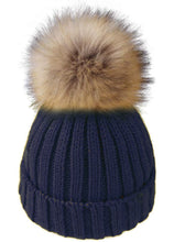 Arctic Paw Boys Girls Kids Knit Beanie with Pompom Toddlers Winter Hat Cap